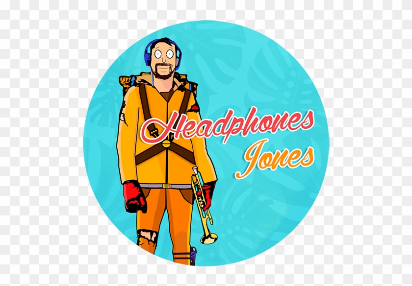 Headphones Jones Are A Funk Collective That Create - Cartoon #1682376