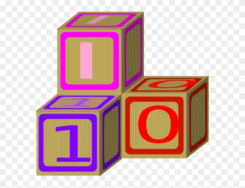 Baby Blocks I 10 Clip Art At Clker - Blocks Clip Art #257232