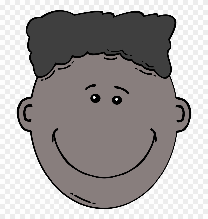 Boy Face Cartoon - People Faces Clip Art #257242