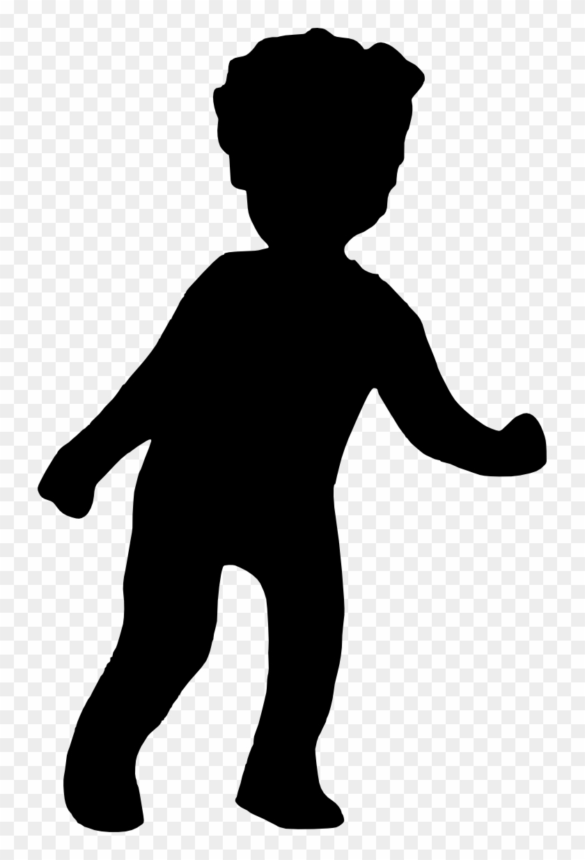 Free Download - Boy Silhouette Png #257344