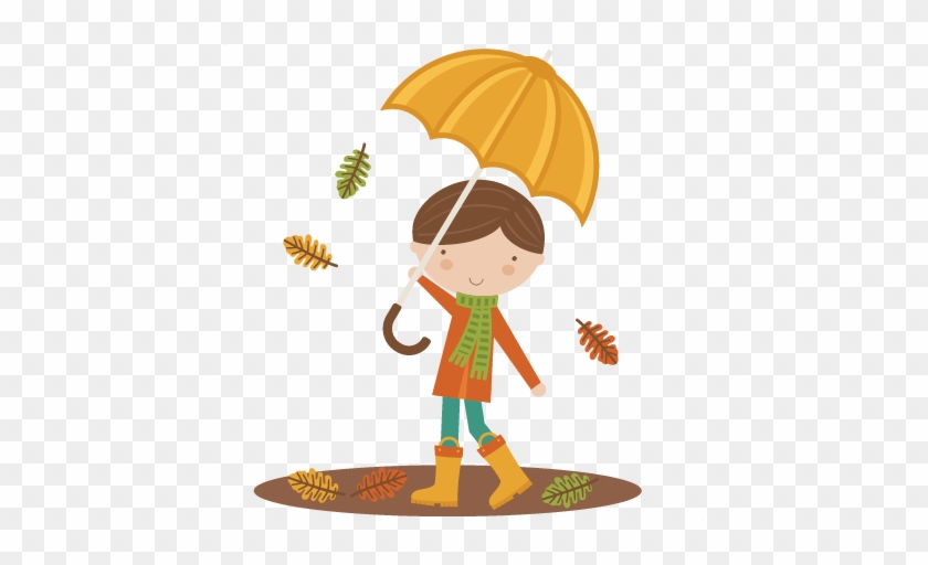 Autumn Boy Svg Scrapbook Cut File Cute Clipart Files - Boy #257348