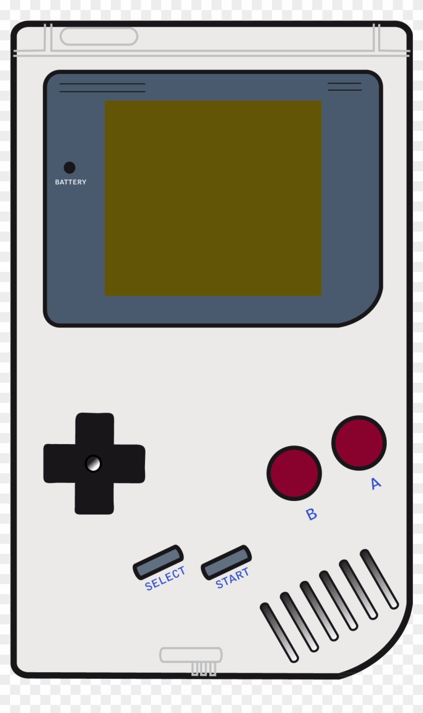 Game Clipart Gameboy - Clip Art Game Boy #257356