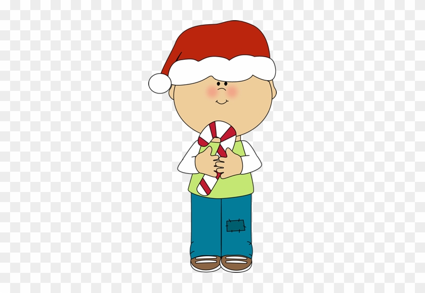 Little Boy Clipart Winter - Boy Christmas Clip Art #257364