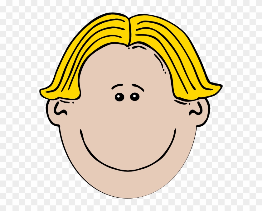Clipart Blonde Boy Hair Blond Clip Art At Clker Com - Blonde Haired Boy Clipart #257404