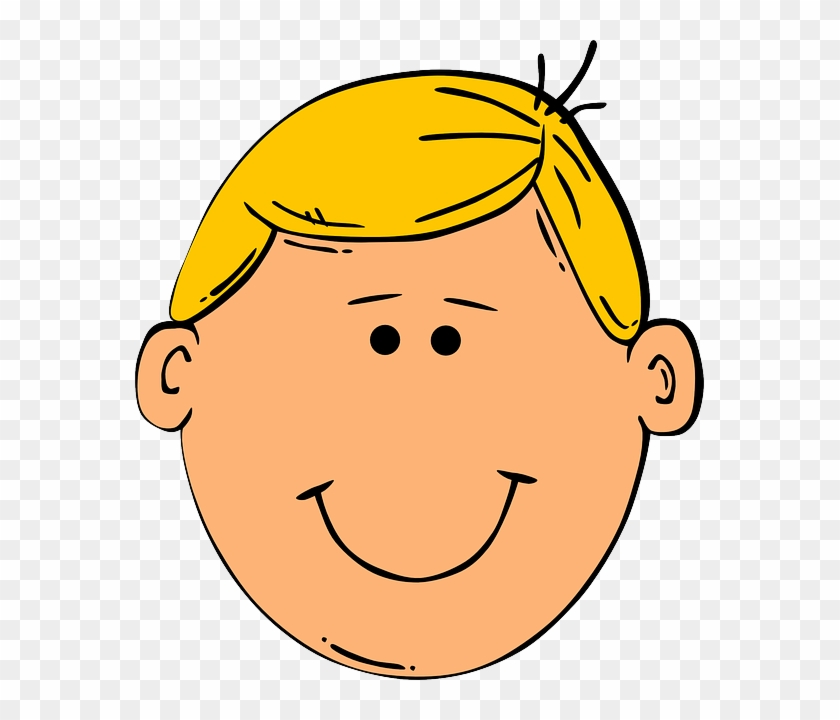 Blonde Hair Boy Cartoon #257414