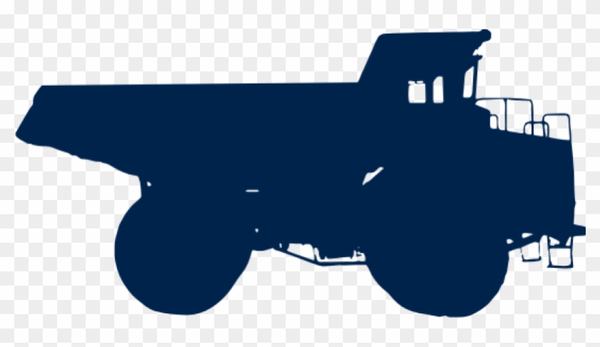 Dump Truck Kids T-shirt - Dump Truck Silhouette #257423