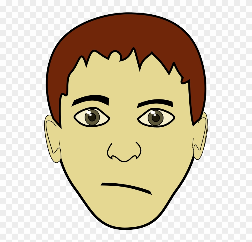 Brown Hair Boy Face Mike 02 Png Images - Clip Art #257430