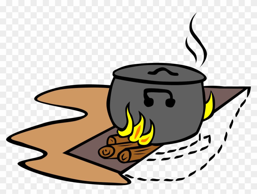 Campfires And Cooking Cranes - Cooking Clip Art #257466