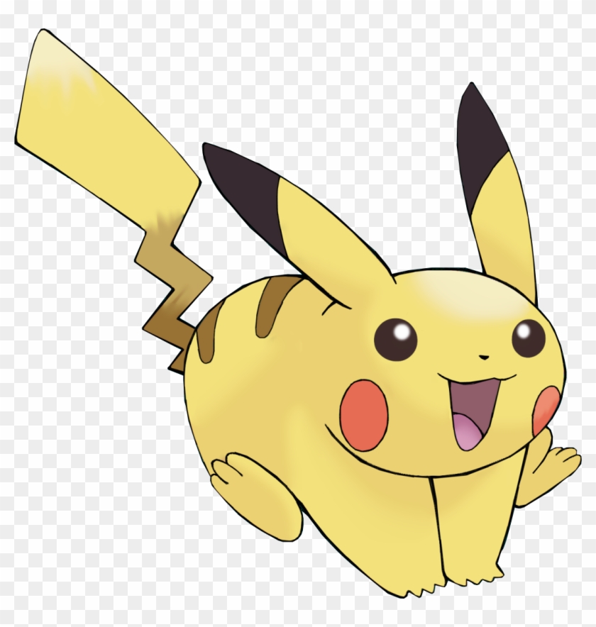 Pokemon Png Image - Pikachu Running To The Right #257516