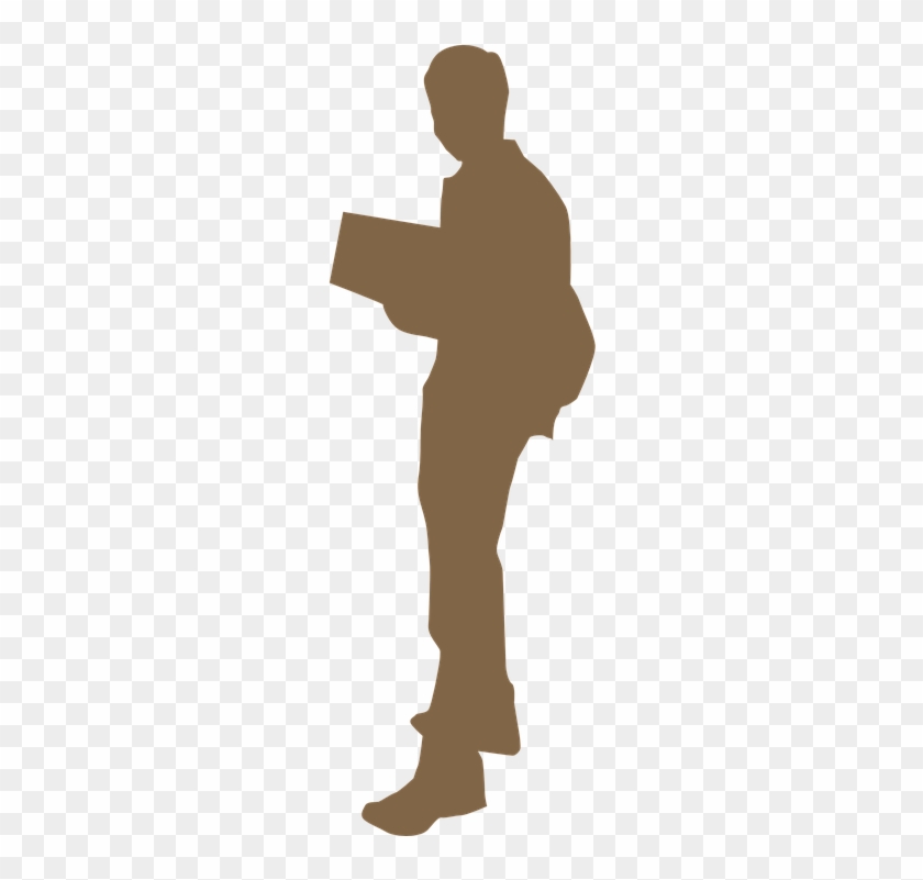 Reader, Book, Man, Reading, Boy, People, Silhouette - People Reading Png Silhouette #257565