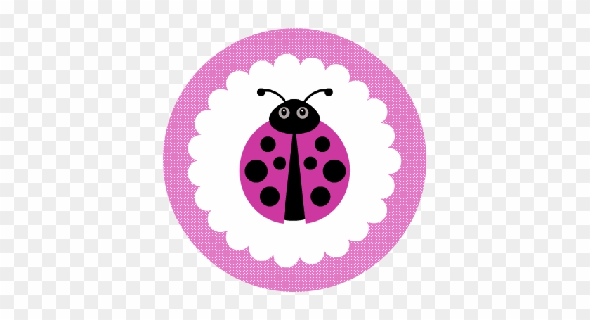 Ladybugs Baby Shower Clip Art Circle - Bug Worksheets Pre K #257581