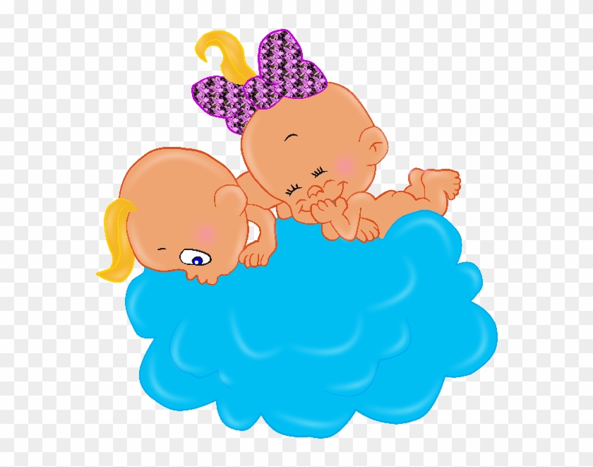 Funny Baby Boy And Girl Cartoon Clip Art Images - Infant #257614