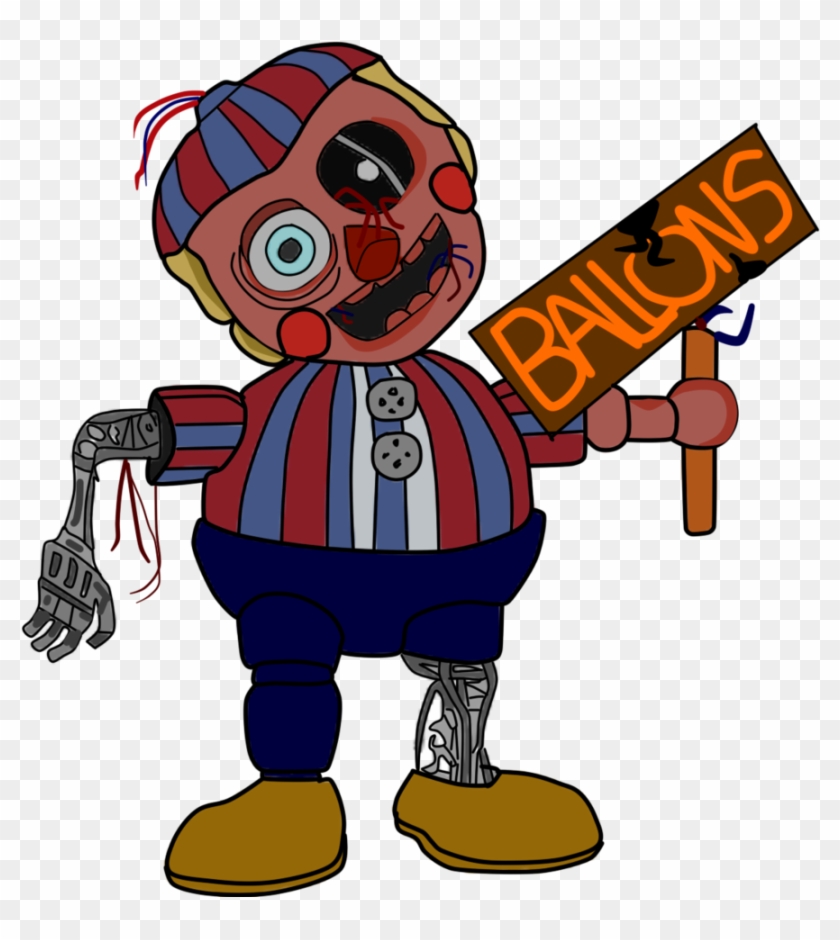 Withered Ballon Boy By J04c0 Withered Ballon Boy By - Fnaf Coloring Pages Balloon Boy #257673