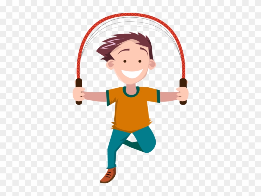 Children Jumping Rope, People, Kids, Hand Png And Vector - Pular Corda Png #257805