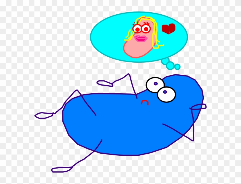Blue Jelly Bean Love Clip Art - Jelly Beans In Love #257823