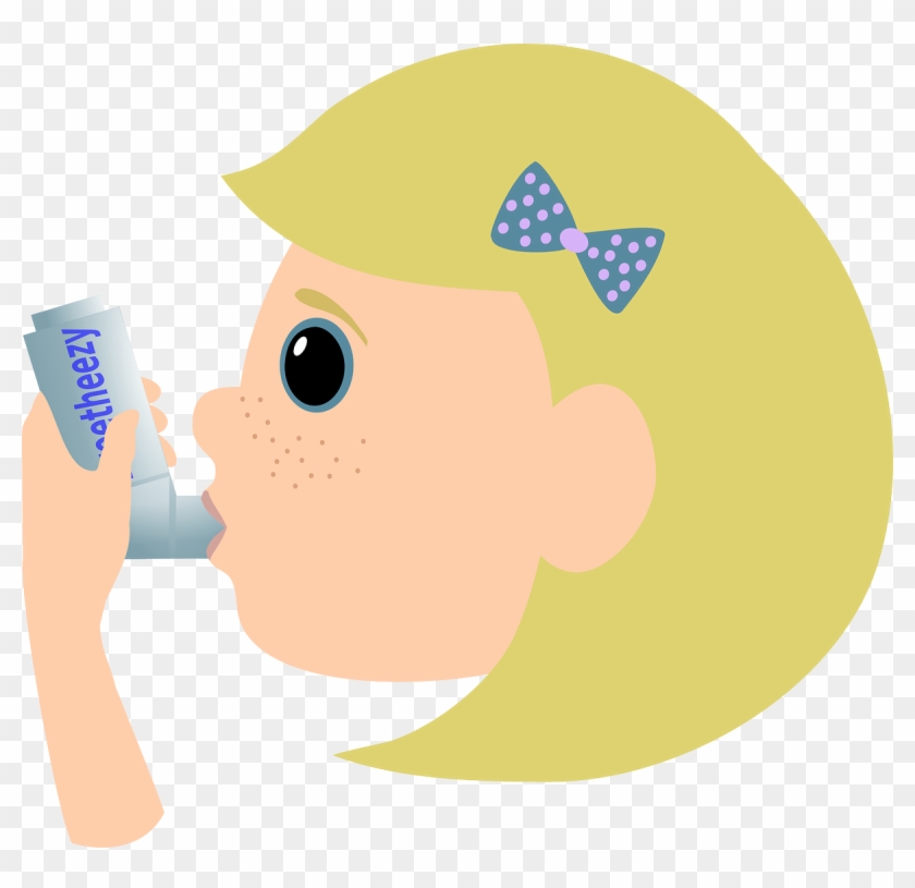 Child-asthma - Asthma Clipart Png #257912