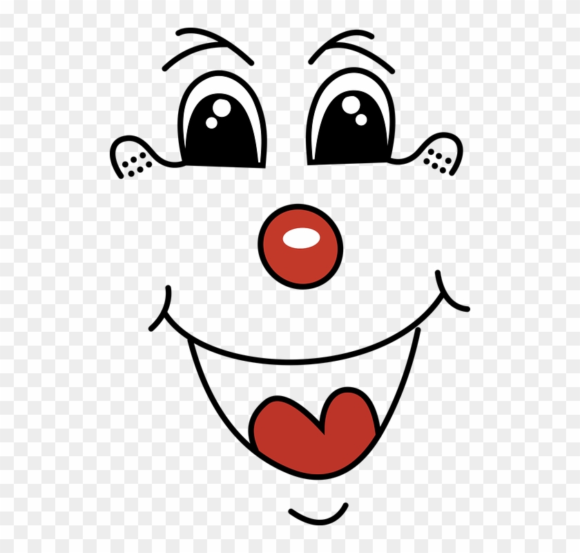 Cartoon, Children, Clown, Comic, Comic Characters - Smile Clown Clipart Png #257913