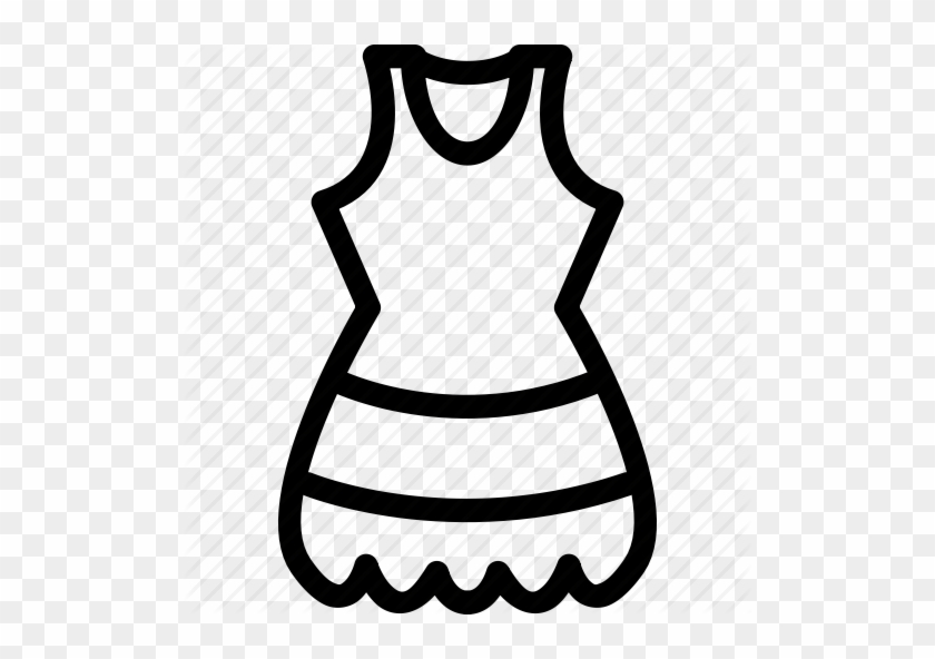 White Dress Clipart Child Dress - Vector Graphics #257953