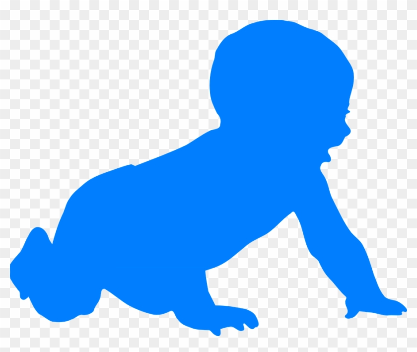 Safe For You're Baby - Baby Silhouette Clip Art #258129