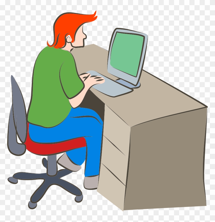Medium Image - Person Using Computer #258145