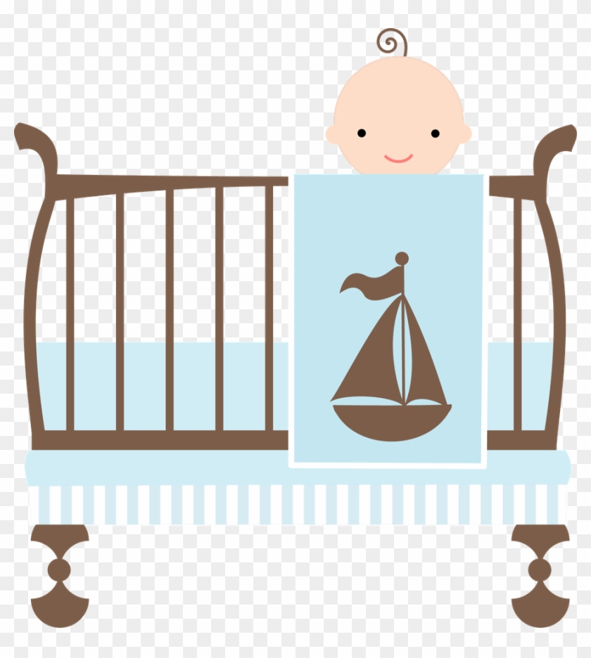 Bebê - Baby Crib Clipart #258161