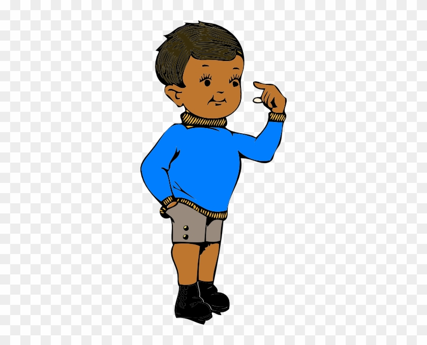 Lad Clipart - Clip Art Of A Boy #258214