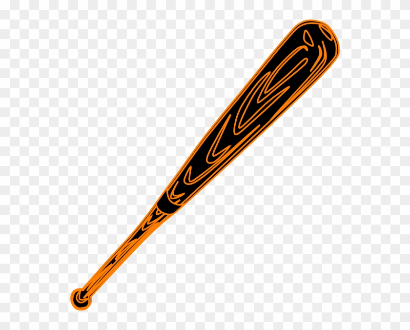 Baseball Bat Svg Clip Art - Baseball Bat Clipart Transparent #258234