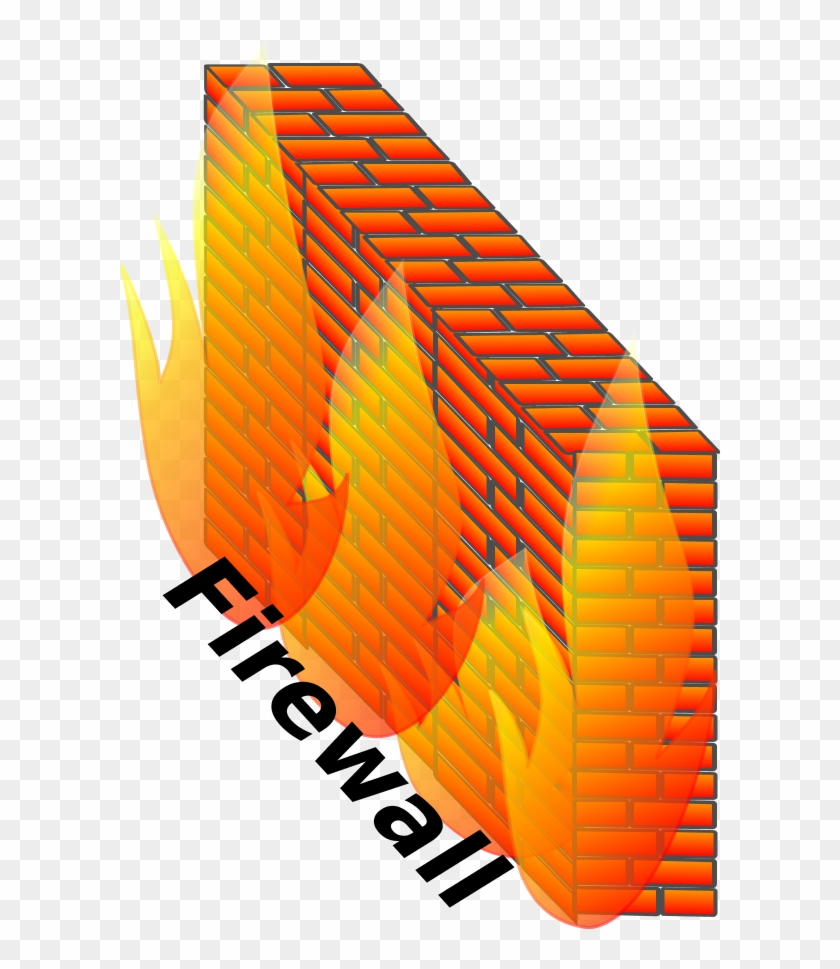 Vector Clip Art - Firewall Clipart #258249