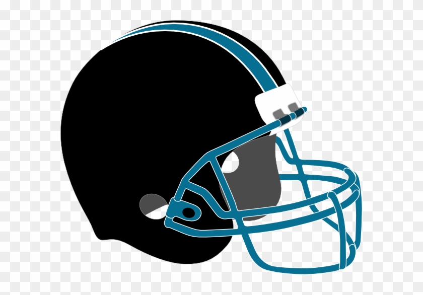 Football Helmet Sharks Clip Art At Clker - Football With Helmet Drawing #258264
