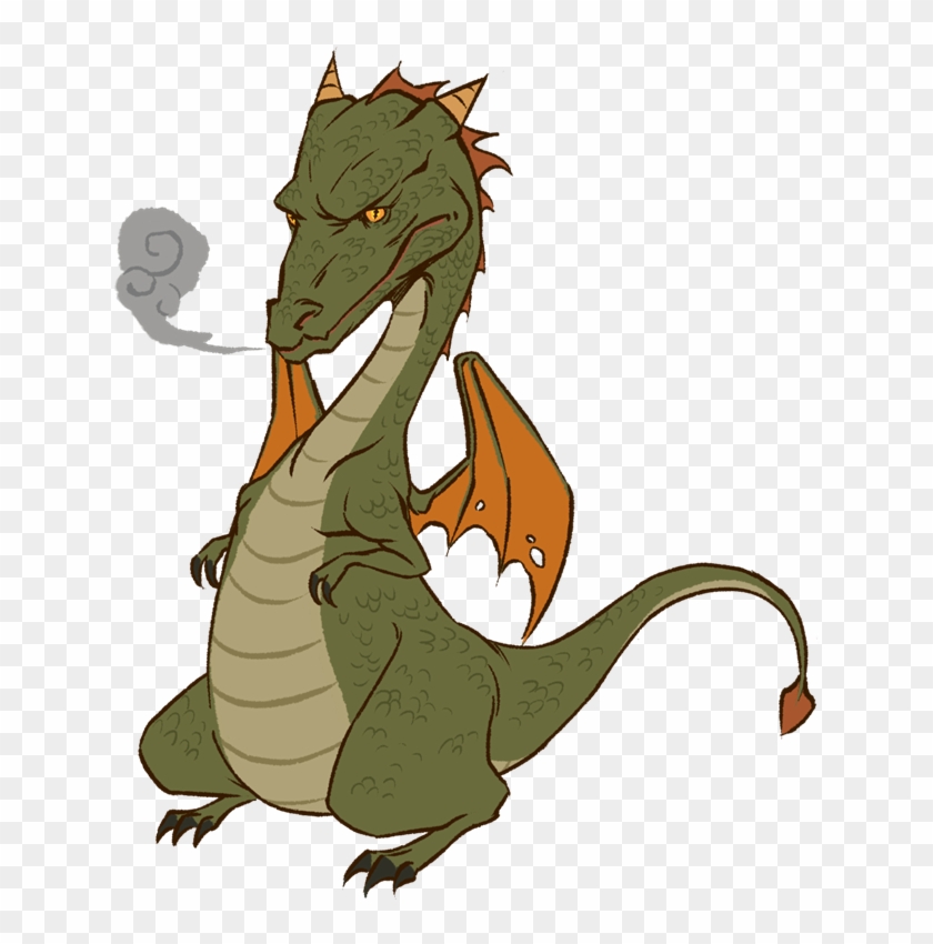 Snorting Dragon Clip Art On Your Fantasy Projects, - Dragon Snorting #258270