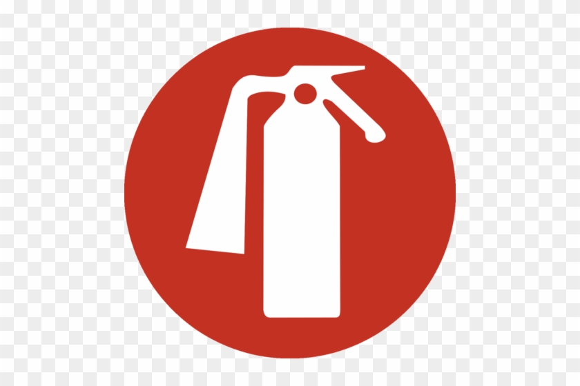 Fire Extinguisher - Round Fire Extinguisher Sign #258388