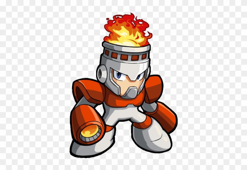 Fire Man Mini Render By Firionprime - Mega Man Fire Man #258486