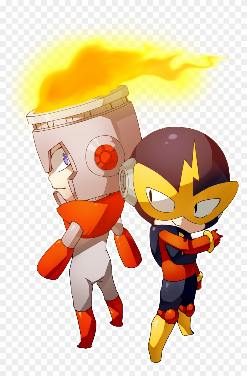 Point Commission-elec Fireman By Nyaph - Fire Man And Elecman #258495