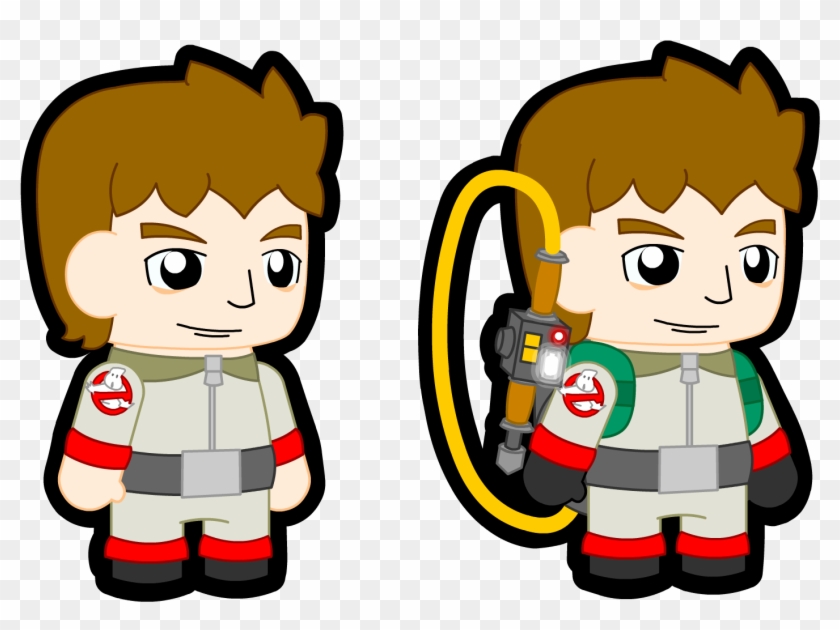 Ghostbusters Clipart Peter - Cartoon #258539