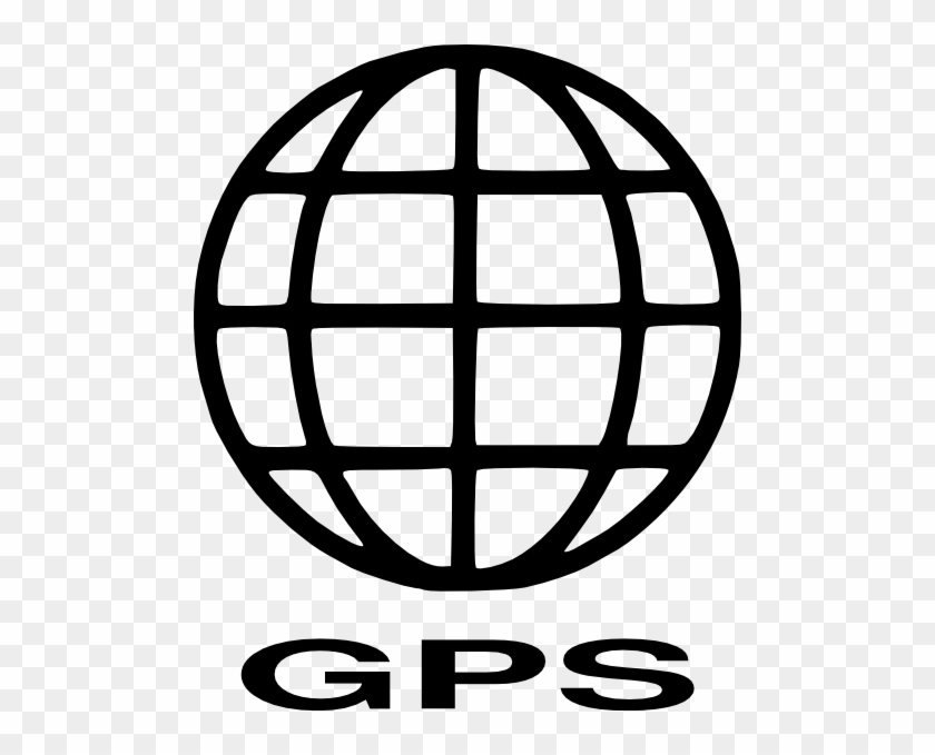 Gps Earth Gps Clip Art - Gps Clip Art Black And White #258562