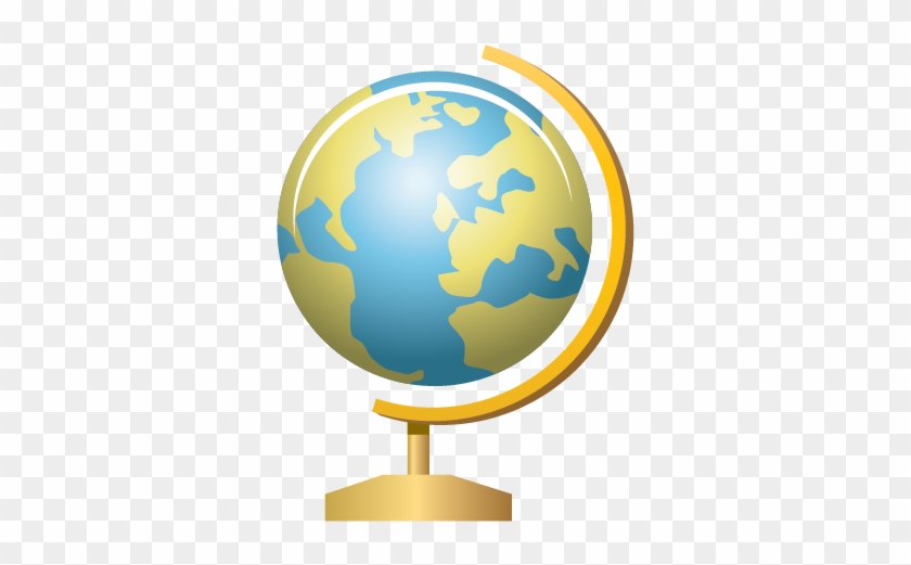 Globe On Stand Clipart #258594