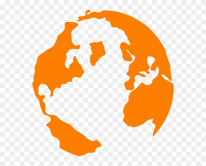 Globe Orange Logo Png #258616