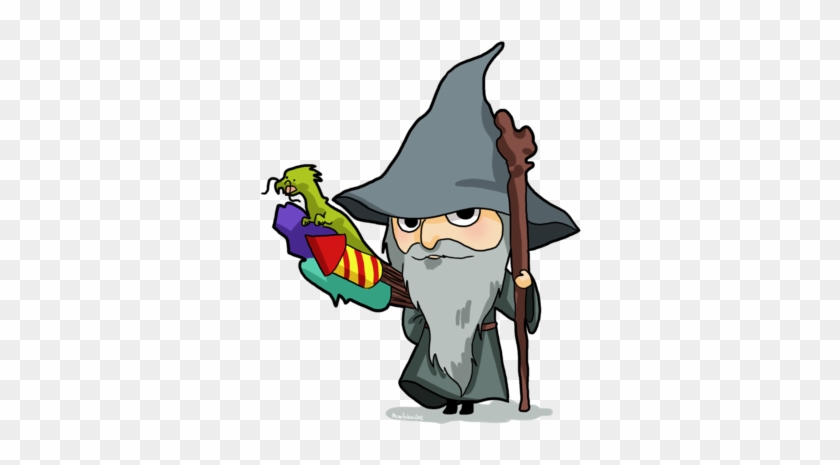 Gandalf Clipart Cartoon - Gandalf Chibi #258676