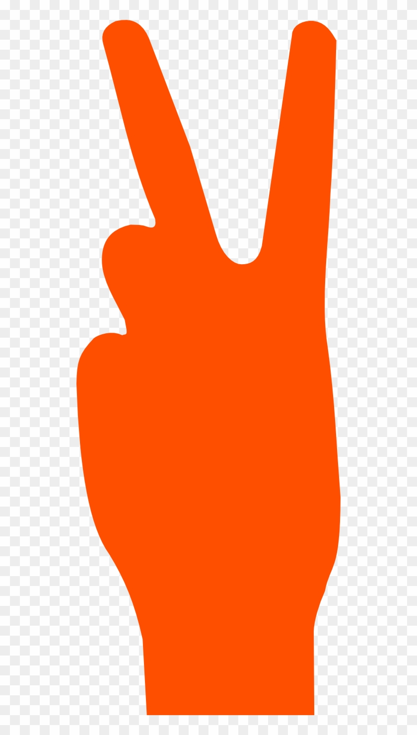 Peace Sign Clipart - Peace Orange #258679
