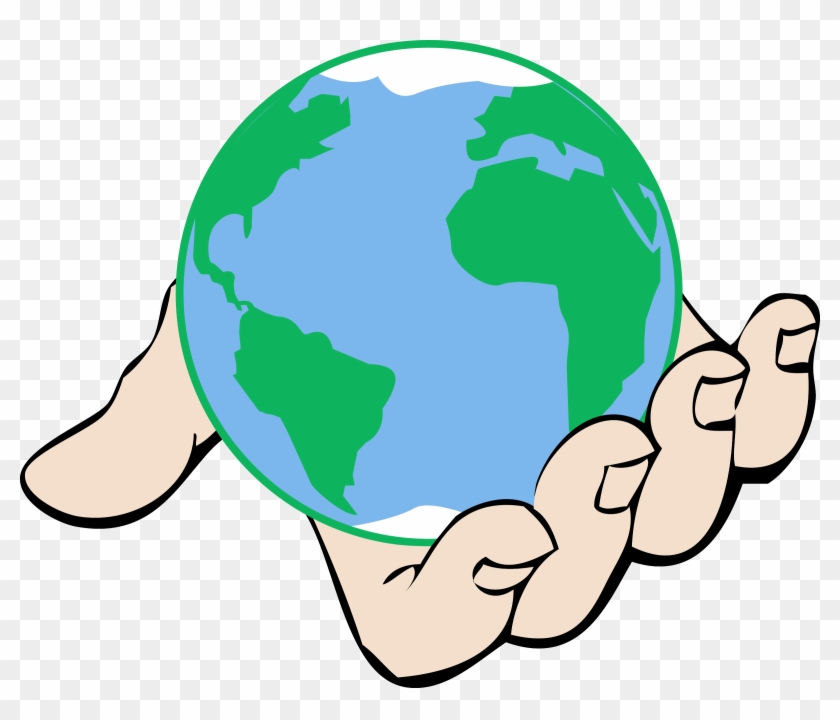 Big Image - World In Hand Png #258682