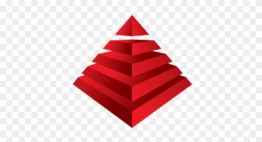 Pyramid Chart - Clip Art #258698