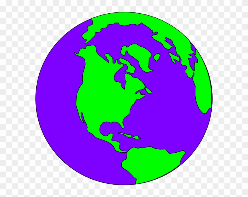 Purple And Green Globe #258710