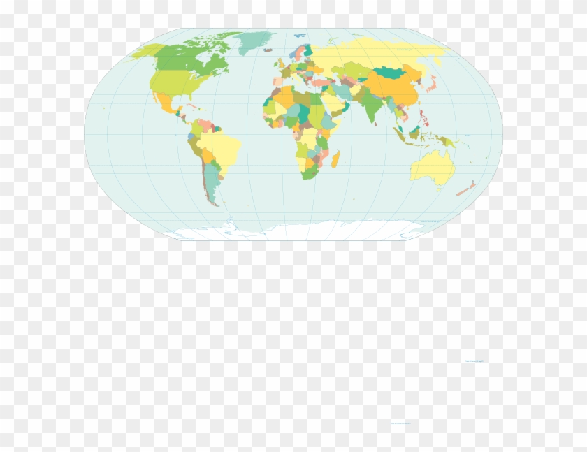 Continents Map With Countries #258733