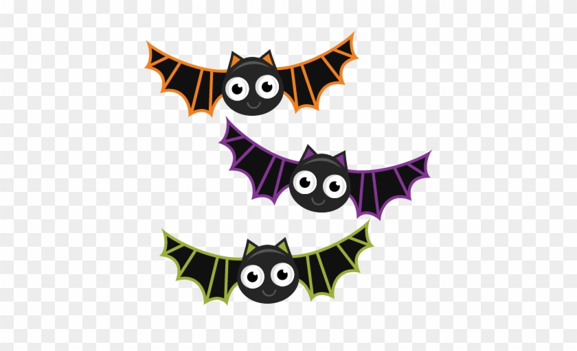 50 Cents Bats Svg Cutting Files Bat Svg Cuts Halloween - Cute Halloween Clip Art #258777