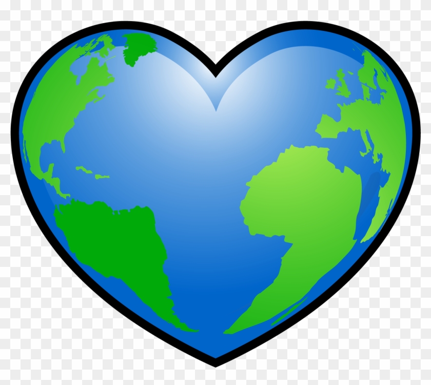 Love The Earth - Heart Bigger Than Earth #258806