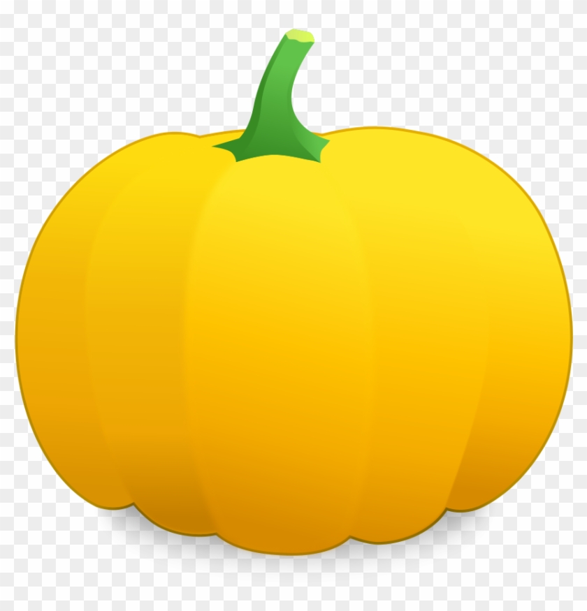 This Free Clip Arts Design Of Pumpkin Png - Yellow Pumpkin Clipart #258903