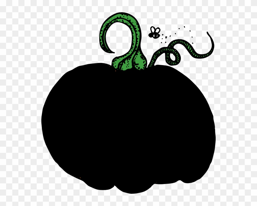 Black Pumpkin Clip Art At Clker - Pumpkin Clip Art Free #258912