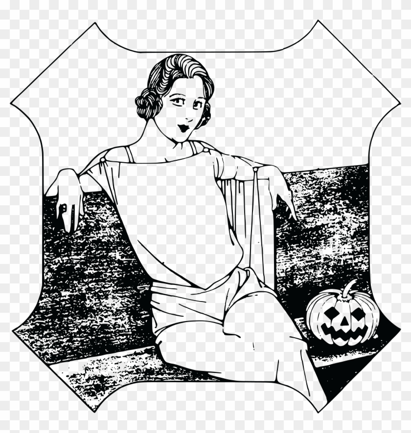 Free Clipart Of A Halloween Lady - Happy Halloween Girl T-shirt Costume Gift Trick Or #258956