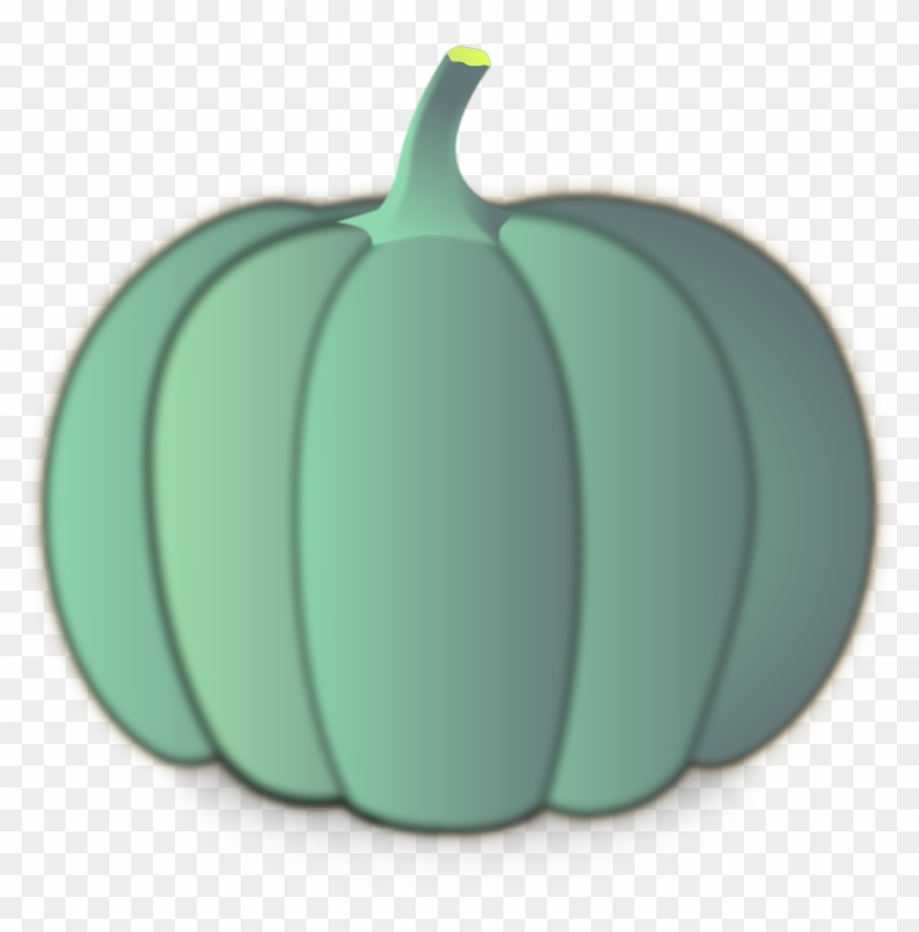 Green Pumpkin Clipart - Calabaza #258978