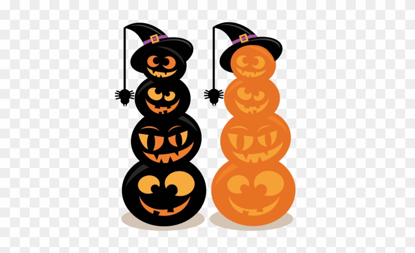 50 Cents Stacked Jack O Lanterns Svg Cut Files Halloween - Jack O Lantern Clipart Free #258983